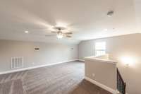 Large bonus room or third bedroom.