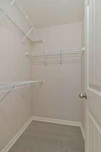 One of your 2 large closets in the primary suite!