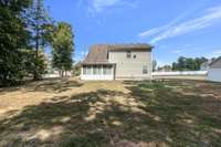 Huge backyard gives you that sense of privacy!