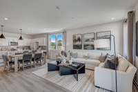 *Photo taken of model home. Colors & selections may vary*