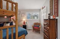 Lots of room for friends and family, another Bunk room.  Full size bed on the bottom.