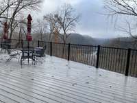 Imagine your early morning coffee with this beautiful view, the sunrise is just across the lake.