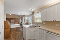 Kitchen to Living Room view