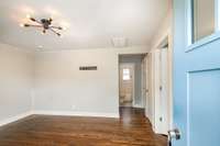 Living Room with hall view