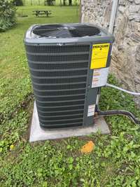 Brand new central unit and duct work