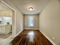 This is another view of this small room that could be a Dining Room or Office.