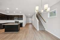 Oversized Foyer Welcoming You to Your Spacious Open Concept Kitchen/Great Room Area.
