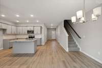 Oversized Foyer Welcoming You to Your Spacious Open Concept Kitchen/Great Room Area.
