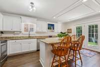 Kitchen upgrades include granite countertops, Stainless Steel appliances, large kitchen island.  Great for entertaining.
