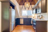 Carriage house kitchen