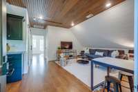 Carriage house living room
