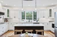An entertainers dream! Eat-in kitchen with HUGE island!