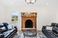 Triple insulated windows fill the home with beautiful natural light while reducing energy cost