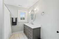 Full bath upstairs