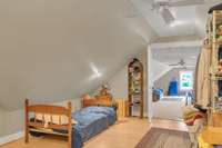 Another room upstairs is 18x12.