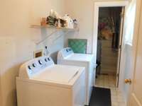 Actual Laundry Room, with additional Closet Storage