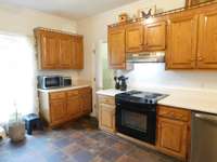 Good Sized concealed  Pantry with double shelving
