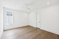 Bedroom with walk-in closet and en-suite bathroom