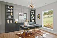 Virtually Staged Photo for Inspiration Only & to Showcase How Space Can Be Used.