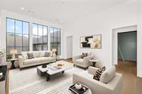 Virtually Staged Family Playroom