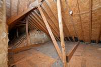 Another look at the floored attic space upstairs.