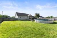Spacious Backyard, an enjoyable screened-in deck and lots of fun in the pool
