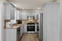 Stainless Steel Appliances are only a little over two years old.