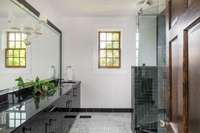 Downstairs primary bathroom
