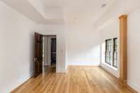 Bedroom #4 is on the lower level and is well suited for guests.