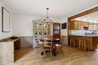 Dining area flows open from the Great Room and Kitchen