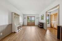 Charming farmhouse with brand NEW wide plank Luxury Vinyl Plank flooring throughout the main living areas