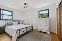 Second of the three bedrooms