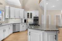 great storage in kitchen