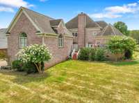 Rear view with backyard