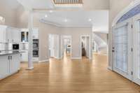 open floor plan