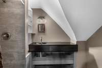 bathroom 4 with floating vanity