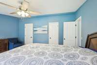 Large walk in closet.