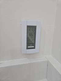 Programmable thermostat to warm your footsies when you wake up!