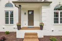 New front door.
