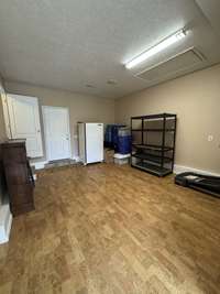 This is the family/bonus room that separates the main home from the in-law quarters.