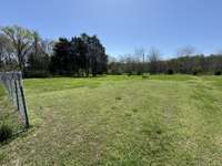 Behind the fenced area is this additional backyard space.