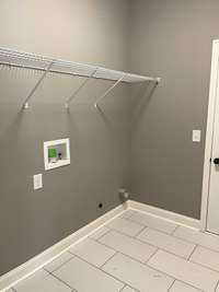 Separate Laundry Room/Mud Room