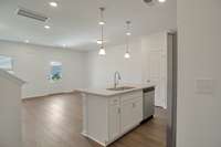 Pristine White Cabinets