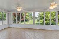 24x12 sunroom with tile