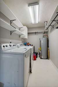 Large laundry/Storage Room