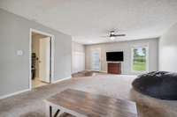 Bonus Room with view to backyard