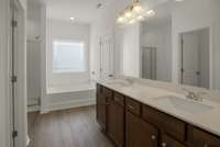 Master bathroom