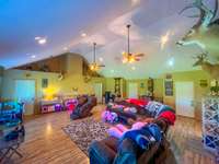 High Ceilings!  Separate Office, Bathroom, Bedroom, And Storage Off Of This Beautiful Room!
