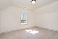 Third bedroom is upstairs