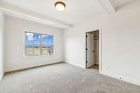 Bedroom 4 is located upstairs